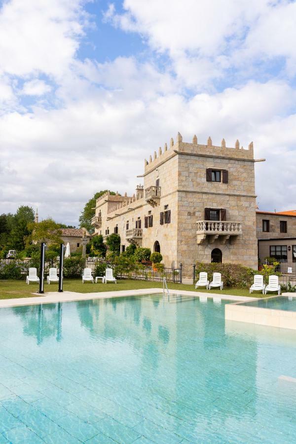 Hotel Pazo O Rial 빌라가르시아 데 아로우사 외부 사진